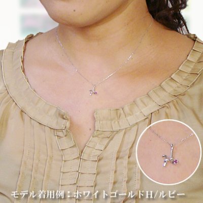 画像6: 【ネックレスチェーン別売り】誕生石12ヶ月が選べるイニシャルペンダントトップ K10/ホワイトゴールド/ピンクゴールド【ペンダント】【ネックレス】【レディース】【ジュエリー】【アクセサリー】※ダイヤモンドのみ10,980円（税込）