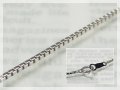 ベネチアネックレス(長さ40cm：幅0.5mm)/ホワイトゴールドK10