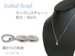 画像2: miniイニシャルペンダント K10ホワイトゴールド※ネックレスチェーン付き