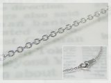 画像: 丸アズキチェーンブレスレット(長さ18cm：幅1.3mm)/ホワイトゴールドK10